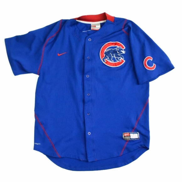 embroidered cubs jersey